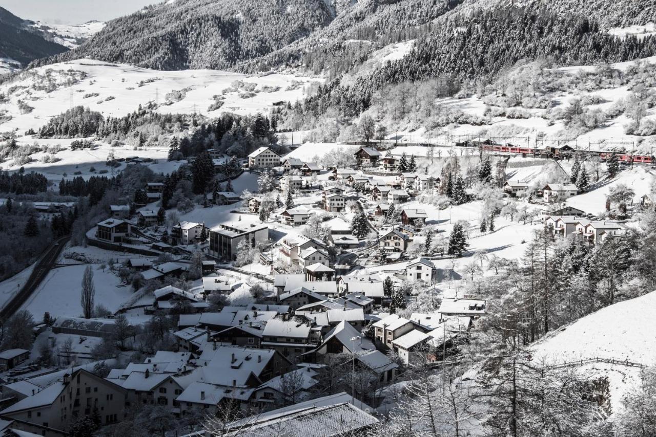 Hotel Bed & Rooms , Corte Rossa -1 Min Walk To Bernina Express Tirano Luaran gambar